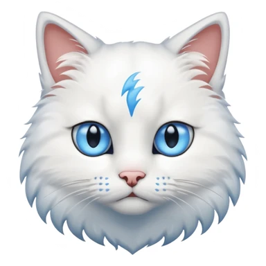 scratch cat from scratch.mit.edu,
he is very sad shedding 1 tear from his left eye sticker