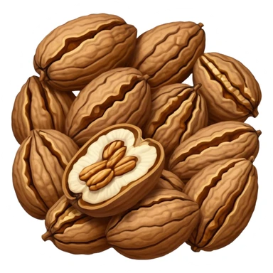 crushed walnuts sticker