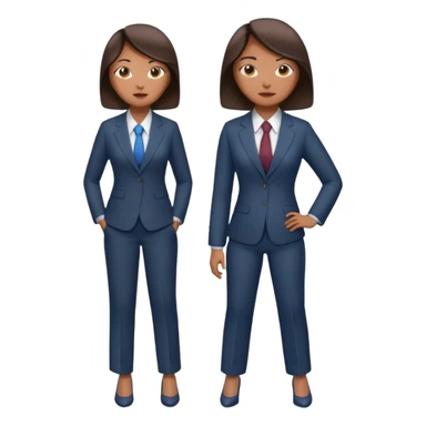 Asian women shining confident full body fat 100kg sticker