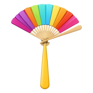 3D fan colour swatch sticker