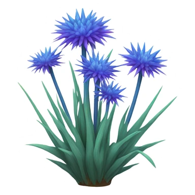 Delphinium sticker