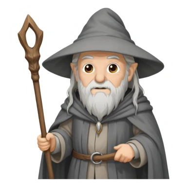 Gandalf the grey sticker