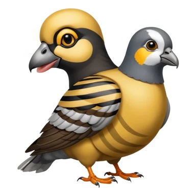 yellowjackets holding a pigeon sticker