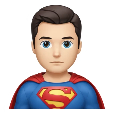 Superman from Justice League sticker