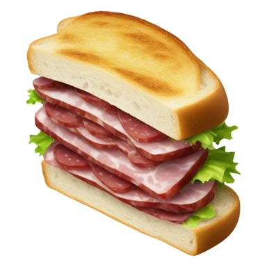 salami sandwich sticker
