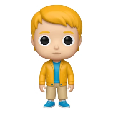 Fanko Pop Figure boy sticker