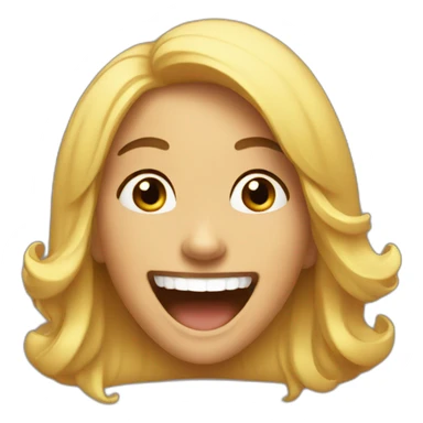 teresa laughing sticker