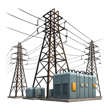 transformer substation sticker