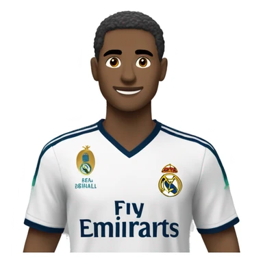 jude bellingham in a real madrid jersey sticker