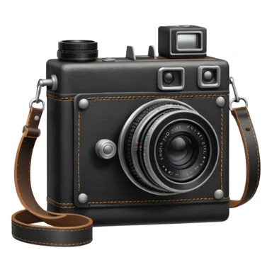 book and camera sticker