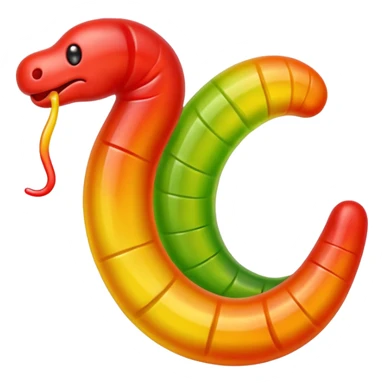 lombriz de gomita sticker