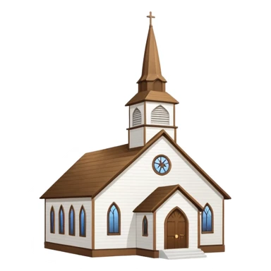 country church sticker