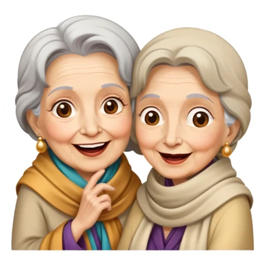 Abuelas chismosas  sticker