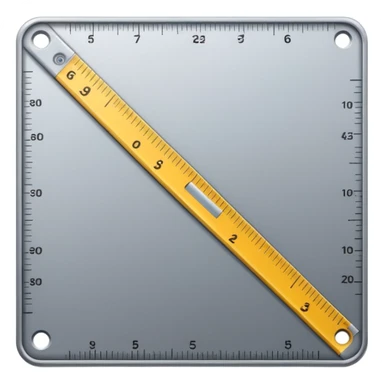mac os icon square crop tool ruler sticker