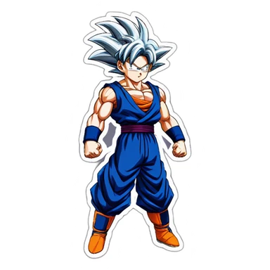 Son Goku ultra instinct sa va sticker