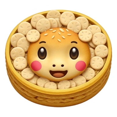 japanese rice cracker sticker