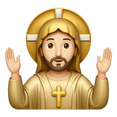 Touchdown Jesus  sticker