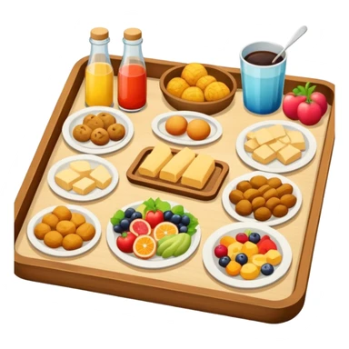 Food Serving Tray sticker