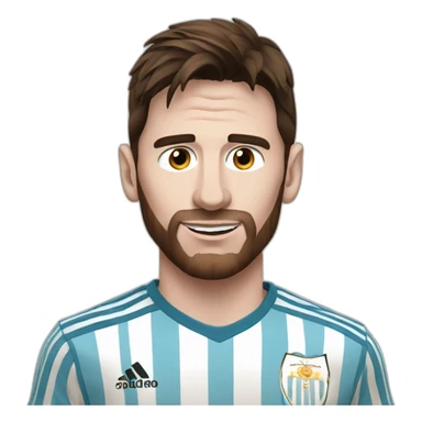 messi argentina sticker
