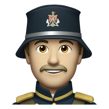 British soldier in the Crimean War sticker