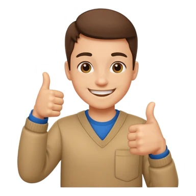 Create a icon of a student whose grade is getting better sticker