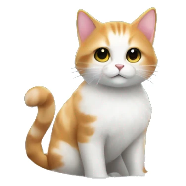 Cute anime pet cat in a space ship in space with back and white background  sticker