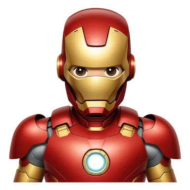 iron man with goggles sticker