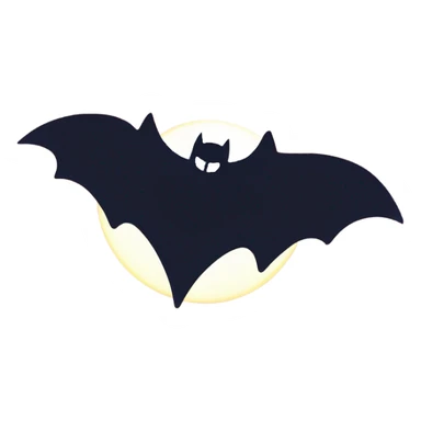 Batman signal sticker