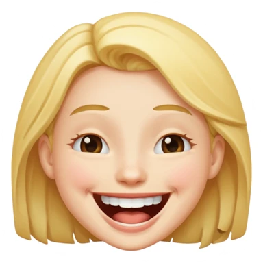 A face laughing sticker