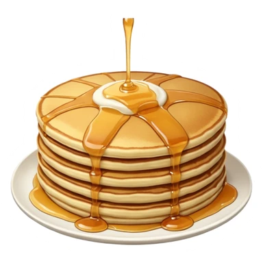 breakfast pancake sticker