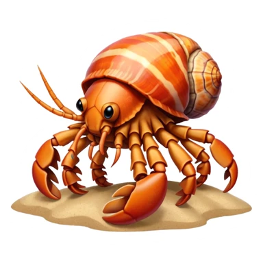 Hermit Crab sticker