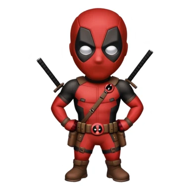 dogpool from Deadpool & Wolverine movie sticker