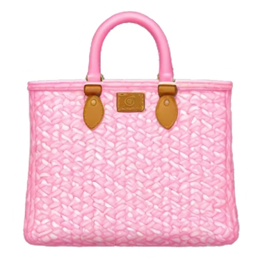 pink and white goyard bag sticker