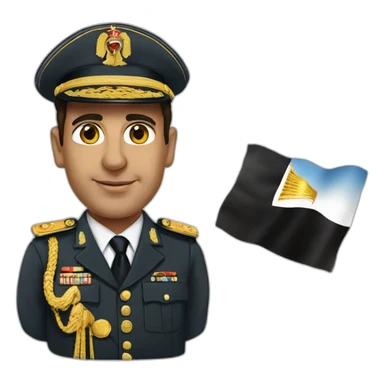 Al Sisi sticker