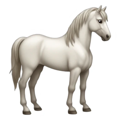 Cheval sur terre sticker