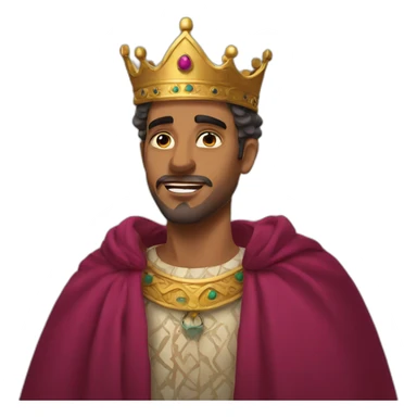 King of morrocco sticker