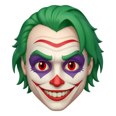 Joker ki souris avec des yeux rouge sticker