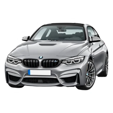 Grey bmw g26 m440i 2022 emoji sticker