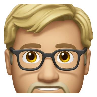 Klopp dizzy head sticker