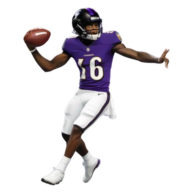 Lamar Jackson dancing  sticker