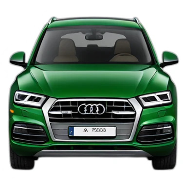 Audi Q5 azores green sticker