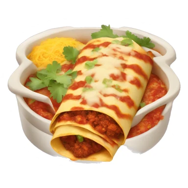 Enchiladas rojas sticker