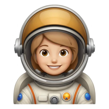 Sandy Cheeks from Spongebob, smiling, wearing her spacesuit sticker