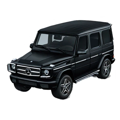 Black Mercedes G wagon  sticker