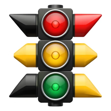 mac os icon rotation retro traffic signal arrows rotating sticker