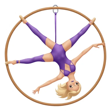 aerial hoop aerialist sticker