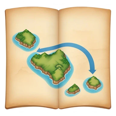 The forehead roll in the Naruto anime has a map of the islands in it and a horizontal line in it, as if it was scratched sticker