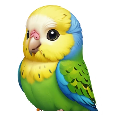 A bird Budgie breed  sticker