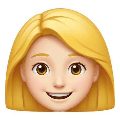 Smiling face with halo without the halo sticker