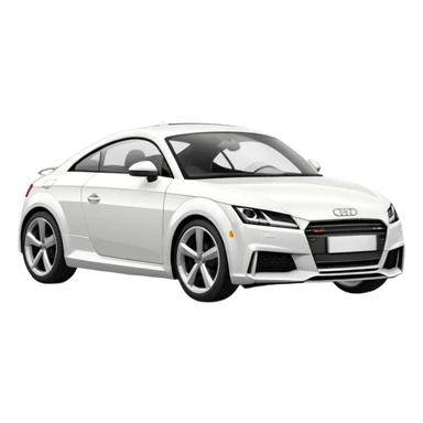 L2019 white audi tt s line  sticker